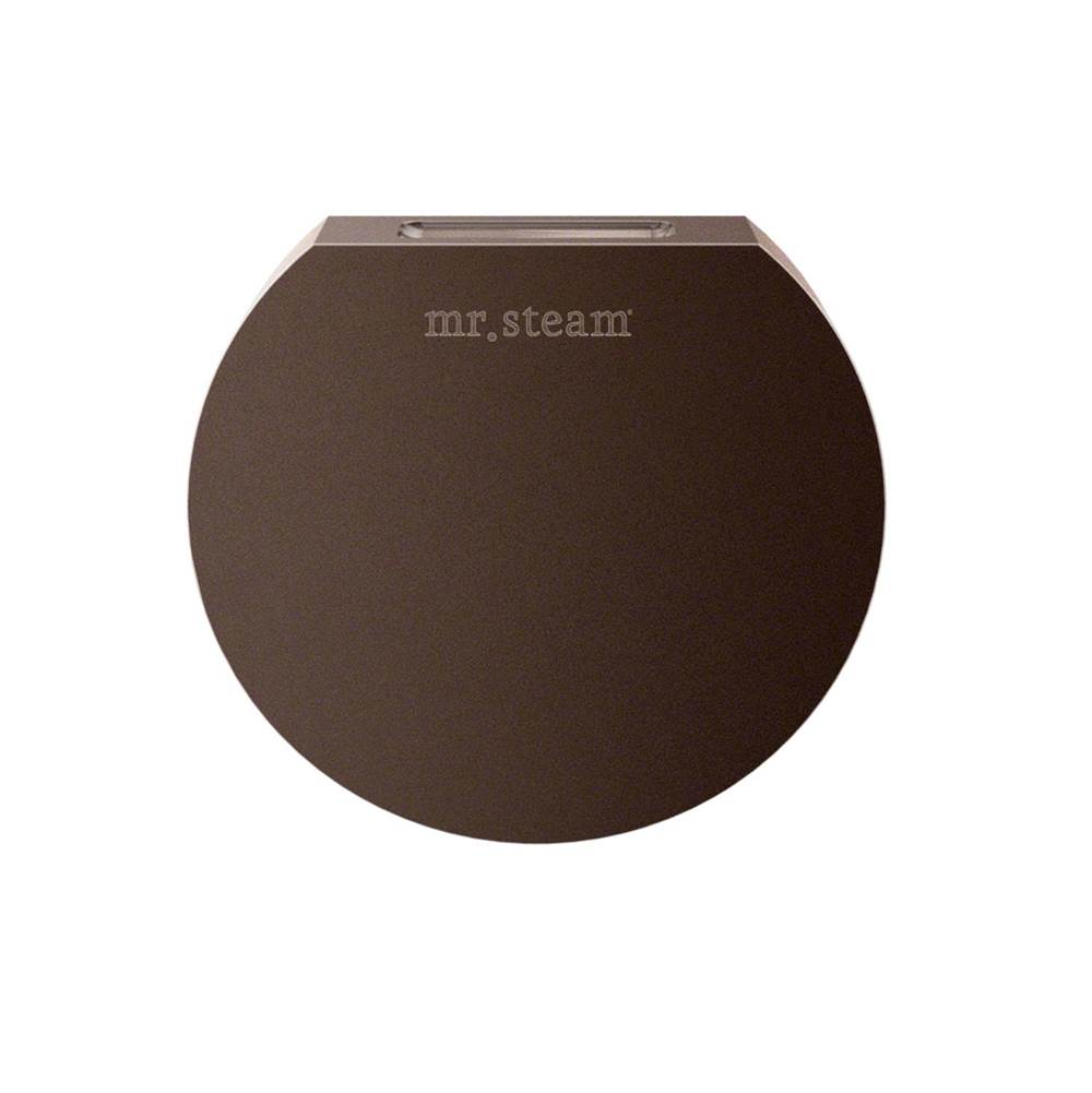 Mr. Steam - Aroma Designer 3 in. W. Steamhead with AromaTherapy Reservoir in Round Oil Rubbed Bronze - Oil Rubbed Bronze