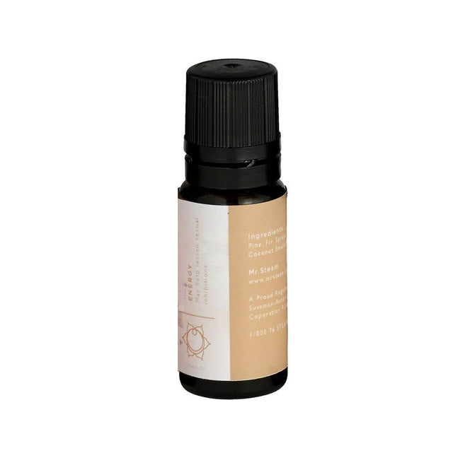Mr. Steam - Invigorating Orange Chakra Aroma Oil in 10 mL Bottle