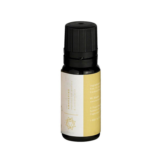 Mr. Steam - Yellow Awakening Chakra Aroma Oil in 10 mL Bottle