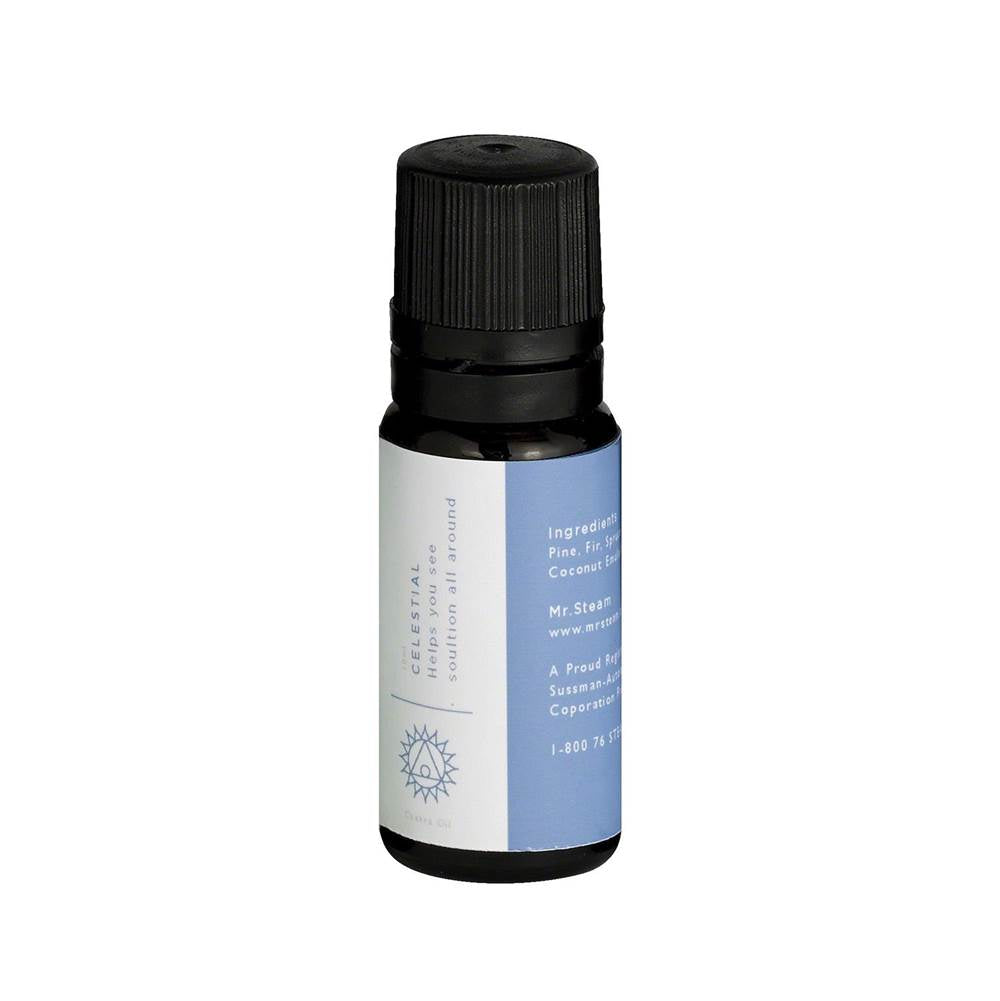 Mr. Steam - Celestial Blue Chakra Aroma Oil in 10 mL Bottle