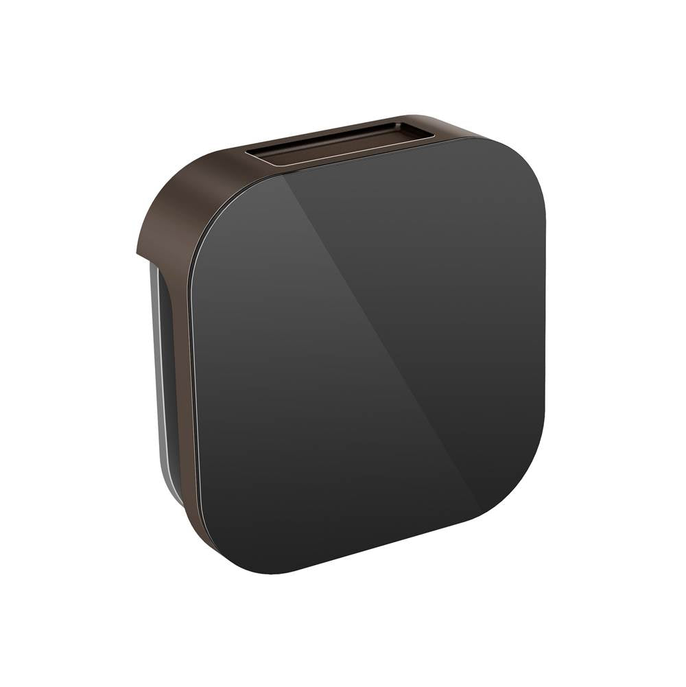 Mr. Steam - Aroma Glass 3 in. W. Steamhead with AromaTherapy Reservoir in Black Oil Rubbed Bronze - Black Oil Rubbed Bronze