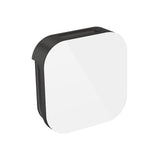 Mr. Steam - Aroma Glass 3 in. W. Steamhead with AromaTherapy Reservoir in White Matte Black - White Matte Black