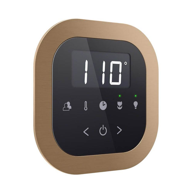 Mr. Steam - AirTempo , FLUSH MNT KIT RD BB - Brushed Bronze