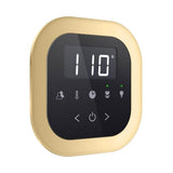 Mr. Steam - AirTempo , FLUSH MNT KIT RD RAW - Polished Brass