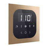 Mr. Steam - AirTempo , FLUSH MNT KIT SQ BB - Brushed Bronze