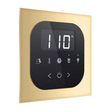 Mr. Steam - AirTempo , FLUSH MNT KIT SQ PB - Polished Brass