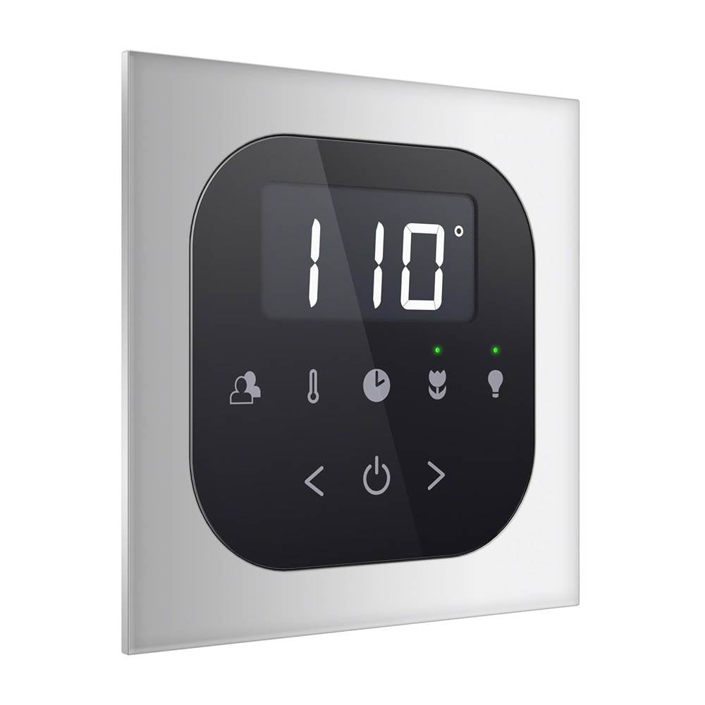 Mr. Steam - AirTempo , FLUSH MNT KIT SQ PC - Polished Chrome