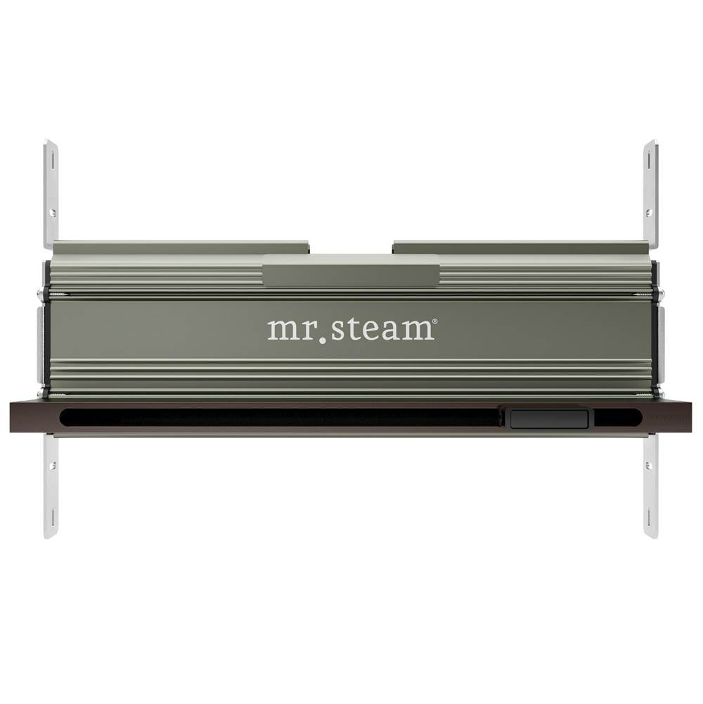 Mr. Steam - Linear 16 in. W. Steamhead with AromaTherapy Reservoir in Oil Rubbed Bronze - Oil Rubbed Bronze