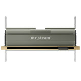 Mr. Steam - Linear 16 in. W. Steamhead with AromaTherapy Reservoir in Satin Brass - Satin Brass