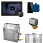 Mr. Steam - Super (XButler) 15 kW (15000 W) Steam Shower Generator Package with iSteamX Control in Black Polished Chrome - Black Polished Chrome