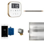 Mr. Steam - AirButler Linear Steam Shower Control Package with AirTempo Control and Linear SteamHead in White Brushed Bronze - White Brushed Bronze
