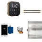 Mr. Steam - AirButler Max Linear Steam Shower Control Package with AirTempo Control and Linear SteamHead in Black Brushed Bronze - Black Brushed Bronze