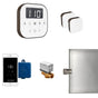 Mr. Steam - AirButler Max Steam Shower Control Package with AirTempo Control and Aroma Glass SteamHead in White Oil Rubbed Bronze - White Oil Rubbed Bronze