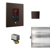 Mr. Steam - Basic Butler Steam Shower Control Package with iTempo Control and Aroma Designer SteamHead in Square Oil Rubbed Bronze - Oil Rubbed Bronze