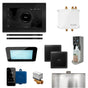 Mr. Steam - Bliss Max Linear Programmable Steam Generator Control Kit with iSteamX Control and Linear Steamhead in Black Matte Black - Black Matte Black