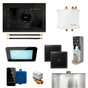 Mr. Steam - Bliss Max Linear Programmable Steam Generator Control Kit with iSteamX Control and Linear Steamhead in Black Polished Brass - Black Polished Brass