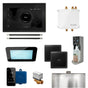 Mr. Steam - Bliss Max Linear Programmable Steam Generator Control Kit with iSteamX Control and Linear Steamhead in Black Polished Nickel - Black Polished Nickel