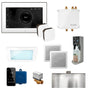 Mr. Steam - Bliss Max Programmable Steam Generator Control Kit with iSteamX Control and Aroma Glass Steamhead in White Oil Rubbed Bronze - White Oil Rubbed Bronze