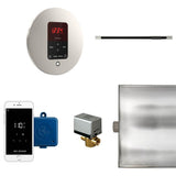 Mr. Steam - Butler Linear Steam Shower Control Package with iTempoPlus Control and Linear SteamHead in Round Polished Nickel - Polished Nickel
