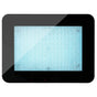Mr. Steam - 12.62 in. W. ChromaTherapy Light with LED Clusters in Black - Black