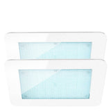 Mr. Steam - 12.62 in. W. ChromaTherapy Light with LED Clusters in White (2-Pack) - White