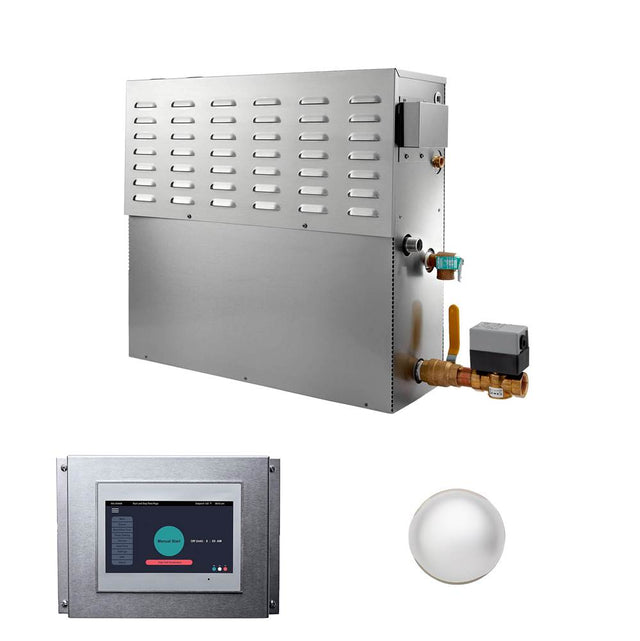 Mr. Steam - CU 24000-Watt Steam Generator with Integrated Control and Commercial Steamhead