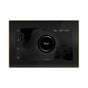 Mr. Steam - iSteamX Steam Shower Control and Aroma Glass SteamHead in Black Brushed Bronze - Black Brushed Bronze