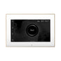 Mr. Steam - iSteamX Steam Shower Control and Aroma Glass SteamHead in White Brushed Bronze - White Brushed Bronze