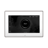 Mr. Steam - iSteamX Steam Shower Control and Aroma Glass SteamHead in White Oil Rubbed Bronze - White Oil Rubbed Bronze