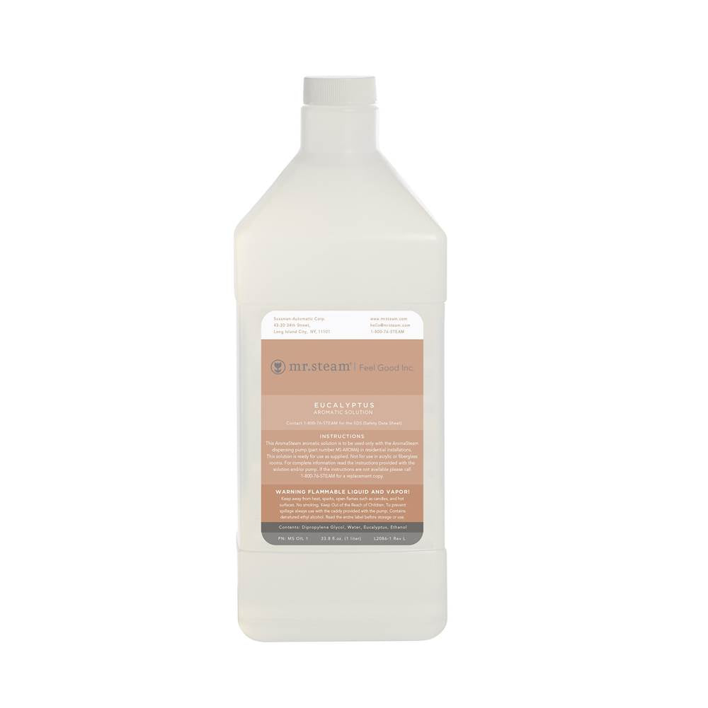 Mr. Steam - Eucalyptus Essential Aroma Oil in 1 Liter Gallon