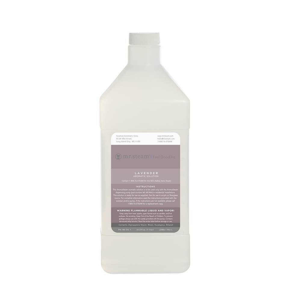 Mr. Steam - Lavender Essential Aroma Oil in 1 Liter Gallon