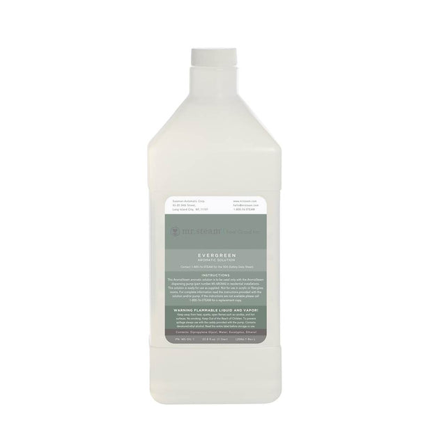 Mr. Steam - Evergreen Essential Aroma Oil in 1 Liter Gallon
