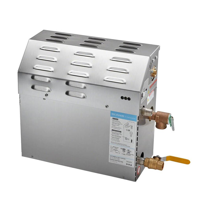 Mr. Steam - MrSteam eSeries 9kW Steam Bath Generator at 208V - No Finish