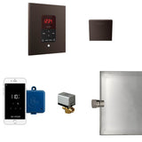 Mr. Steam - Butler Steam Shower Control Package with iTempoPlus Control and Aroma Designer SteamHead in Square Oil Rubbed Bronze - Oil Rubbed Bronze