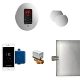 Mr. Steam - Butler Max Steam Shower Control Package with iTempoPlus Control and Aroma Designer SteamHead in Round Polished Chrome - Polished Chrome