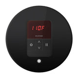 iTempo Steam Shower Control and Aroma Designer SteamHead in Round Brushed Bronze