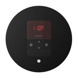 iTempo Steam Shower Control and Aroma Designer SteamHead in Round Brushed Bronze