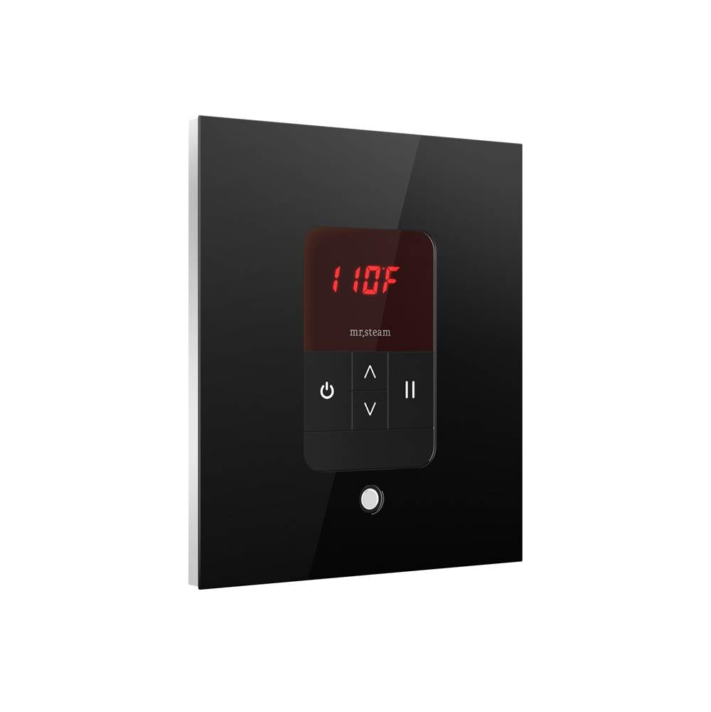 iTempo Steam Shower Control and Aroma Designer SteamHead in Square Brushed Bronze