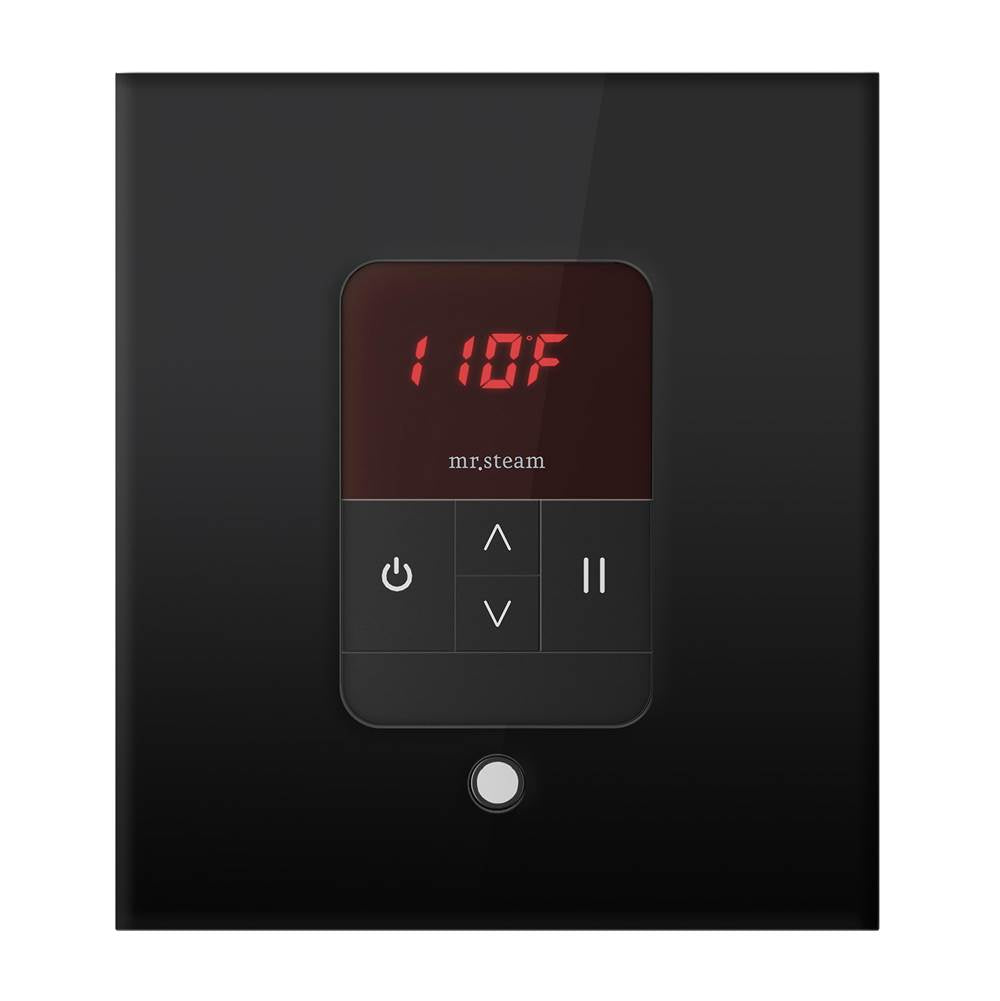 iTempo Steam Shower Control and Aroma Designer SteamHead in Square Brushed Bronze