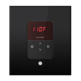 iTempo Steam Shower Control and Aroma Designer SteamHead in Square Brushed Bronze