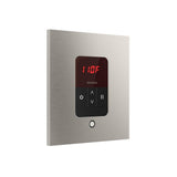 iTempo Steam Shower Control and Aroma Designer SteamHead in Square Brushed Bronze