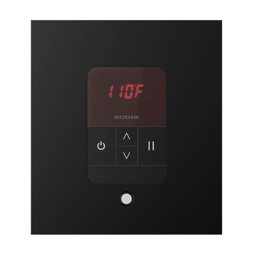 iTempo Steam Shower Control and Aroma Designer SteamHead in Square Brushed Bronze