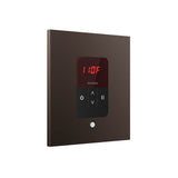 iTempo Steam Shower Control and Aroma Designer SteamHead in Square Brushed Bronze