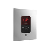 iTempo Steam Shower Control and Aroma Designer SteamHead in Square Brushed Bronze