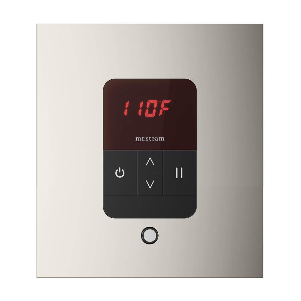 iTempo Steam Shower Control and Aroma Designer SteamHead in Square Brushed Bronze