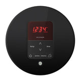 iTempoPlus Steam Shower Control and Aroma Designer SteamHead in Round Brushed Bronze