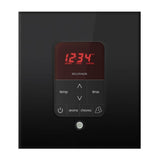 iTempoPlus Steam Shower Control and Aroma Designer SteamHead in Square Brushed Bronze