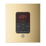 iTempoPlus Steam Shower Control and Aroma Designer SteamHead in Square Brushed Bronze