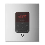 iTempoPlus Steam Shower Control and Aroma Designer SteamHead in Square Brushed Bronze
