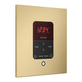 iTempoPlus Steam Shower Control and Aroma Designer SteamHead in Square Brushed Bronze
